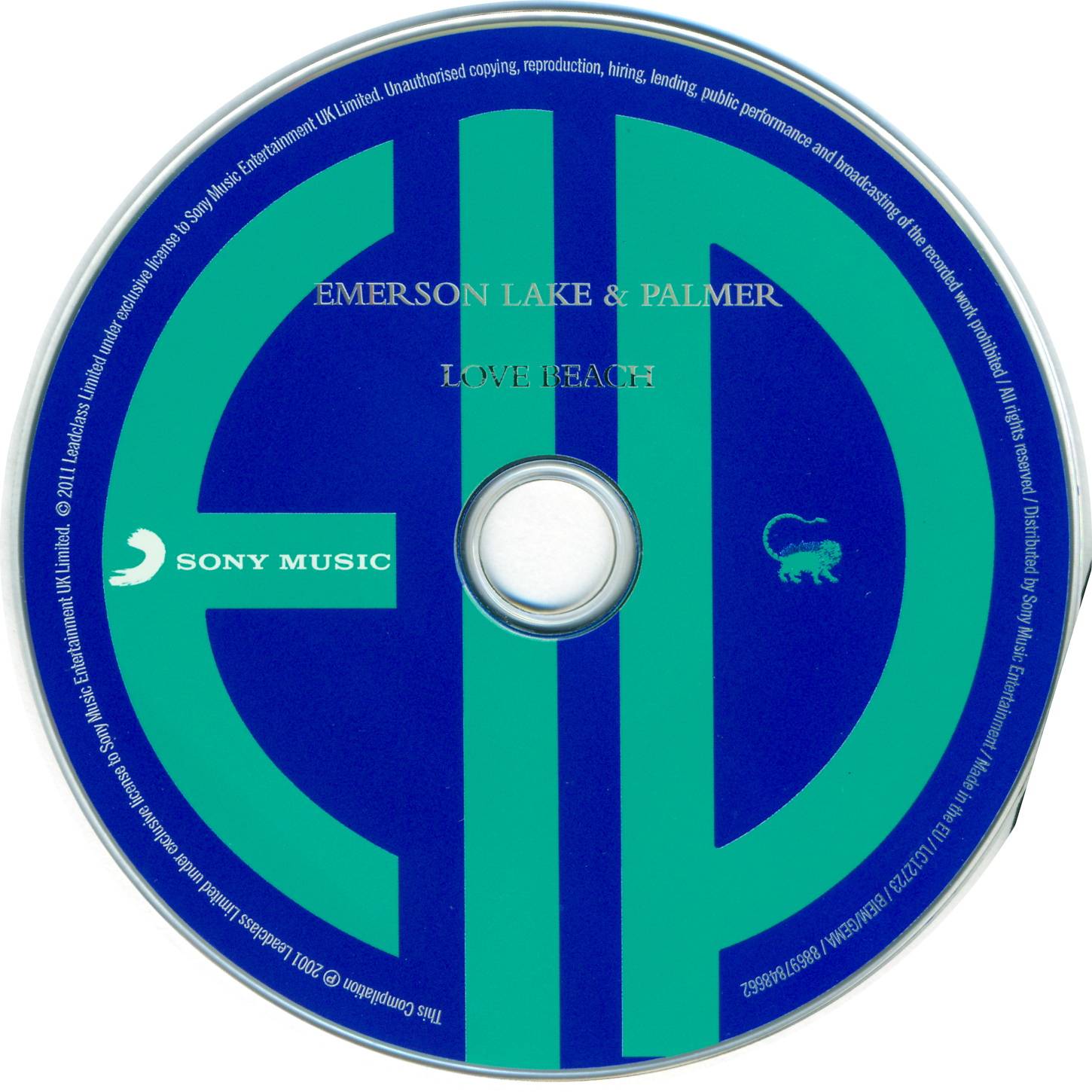 Emerson, Lake and Palmer Love Beach : CD FR